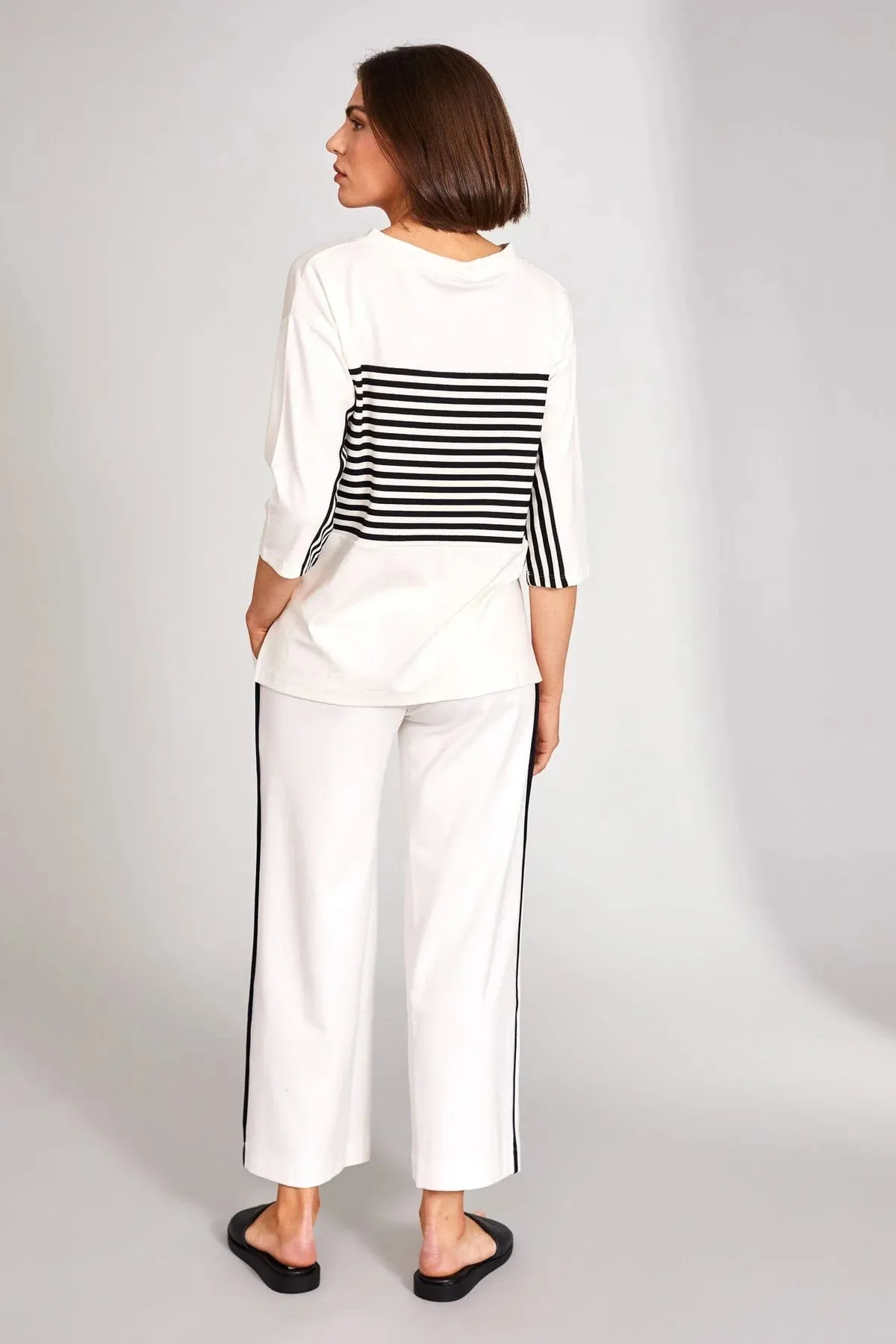 156 Continuous Stripe Top - Peruzzi