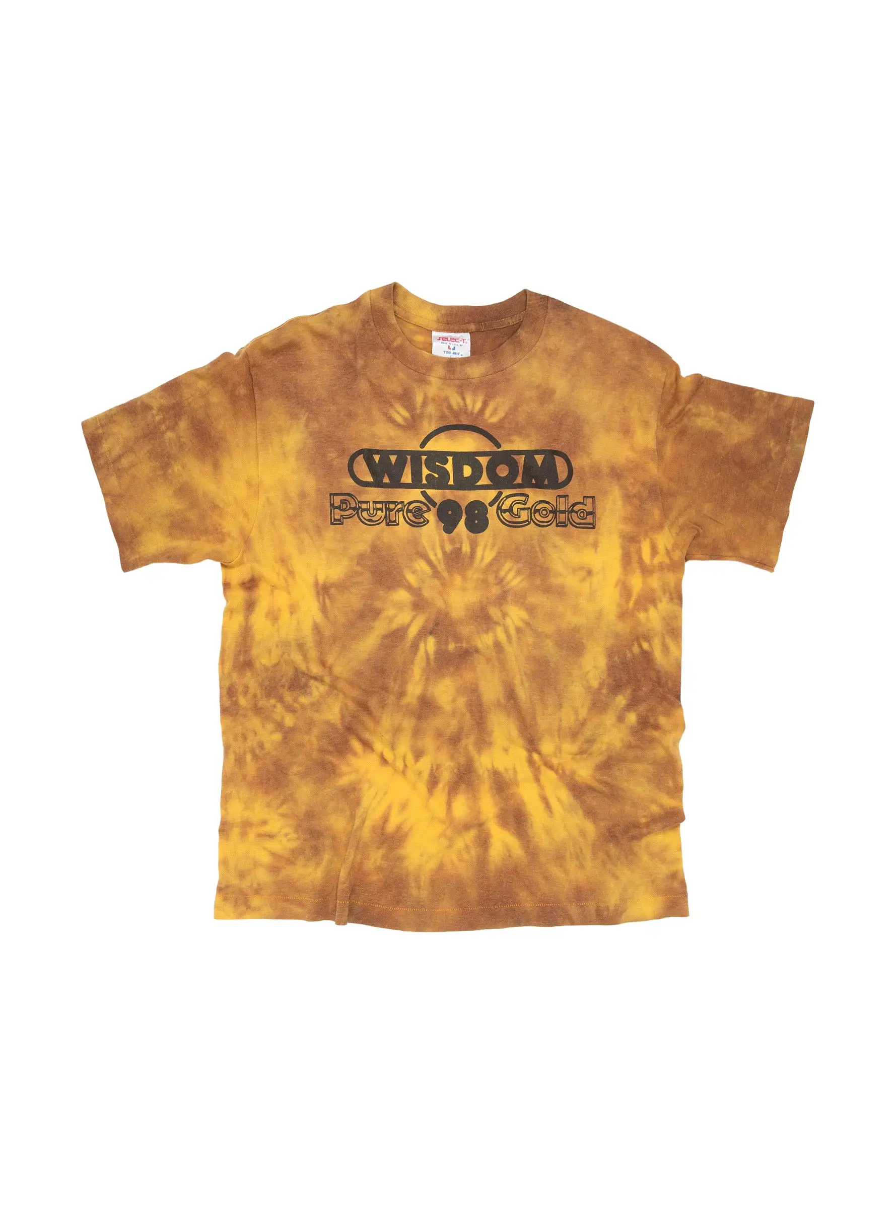 '98 Wisdom Pure Gold T-shirt Brown