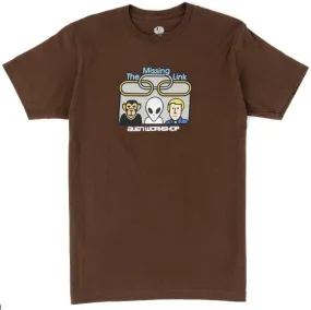 Alien Workshop Missing Link Tee / Brown