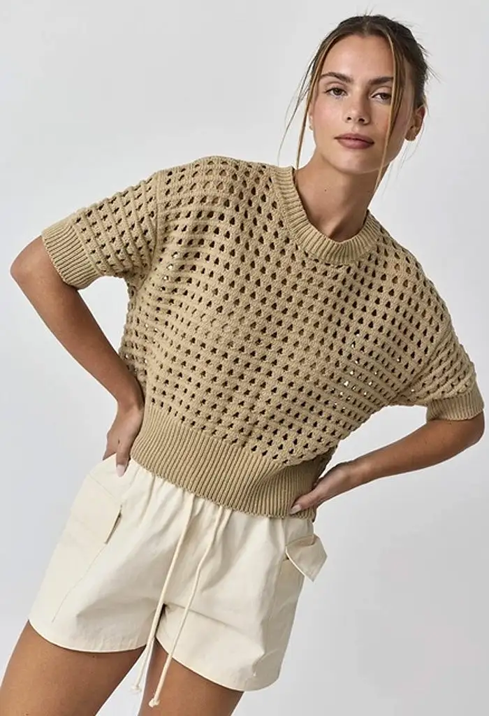 Alina Crochet Top