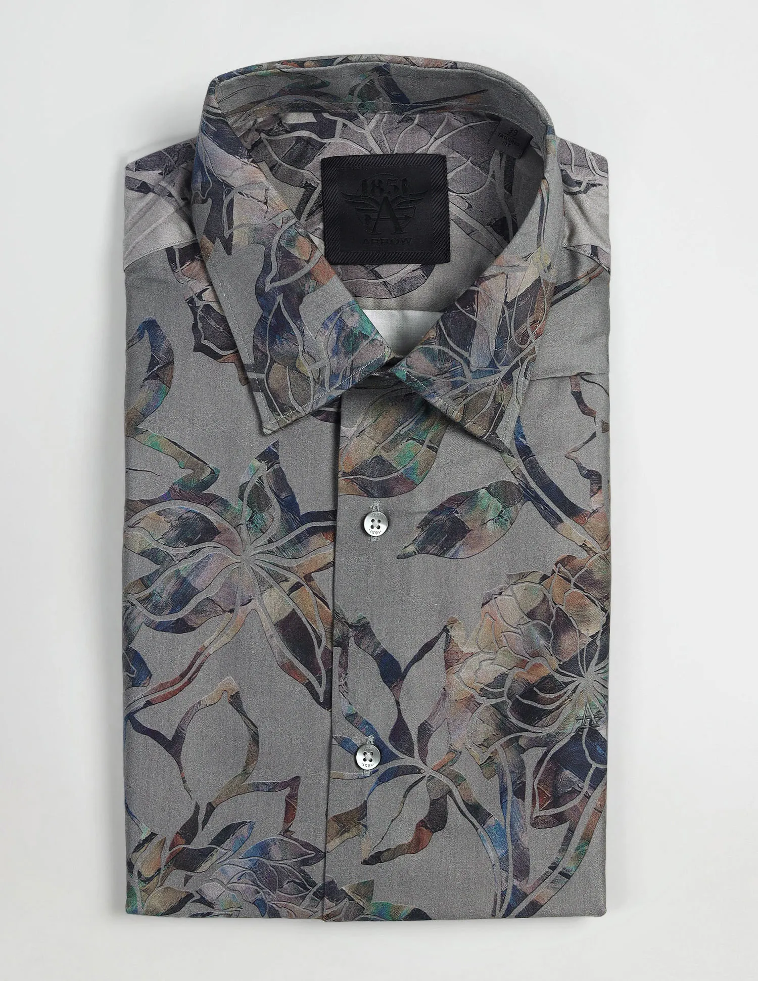 Arrow 1851 Tailored Fit Pure Cotton Shirt