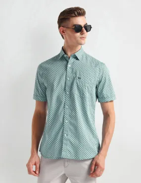 Arrow Sports Pure Cotton Print Shirt