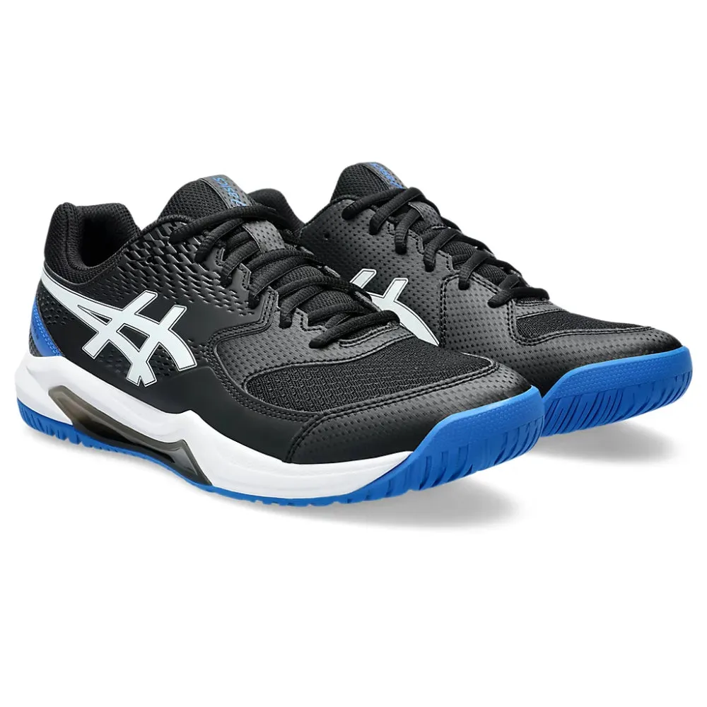 ASICS Men's Gel-Dedicate 8 Tennis Shoe (Black/Tuna Blue)