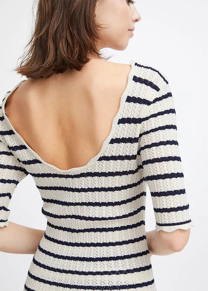 Atelier Rêve Fanto Knit Pullover - Bluse - Birch