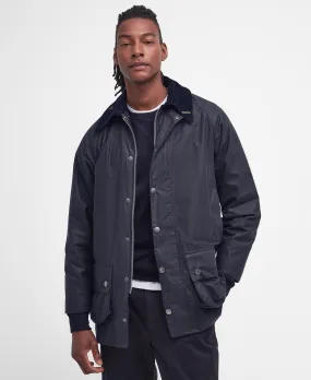 Barbour 40th Anniversary Beaufort Wax Jacket Navy Men's - A One Clothing