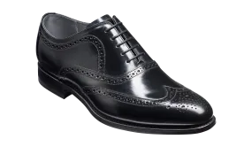 Barker Hampstead Classic Oxford brogue - Hi Shine Black