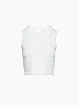 Bay Cropped Knit Tank