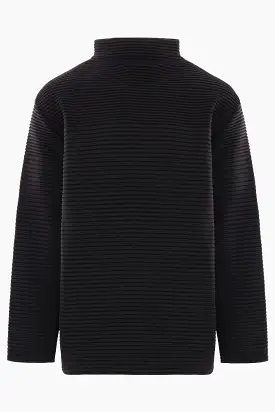 BS Stratum ribbed technical knit pullover