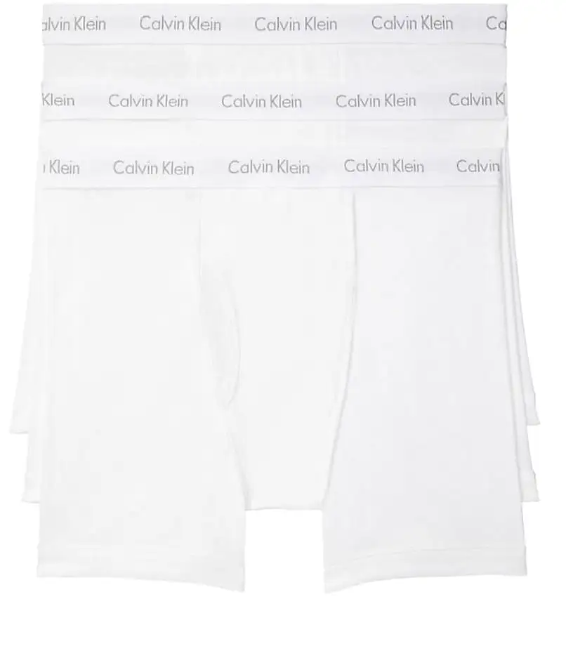 Calvin Klein 100% Cotton Classic Fot 3-PACK Boxer Briefs