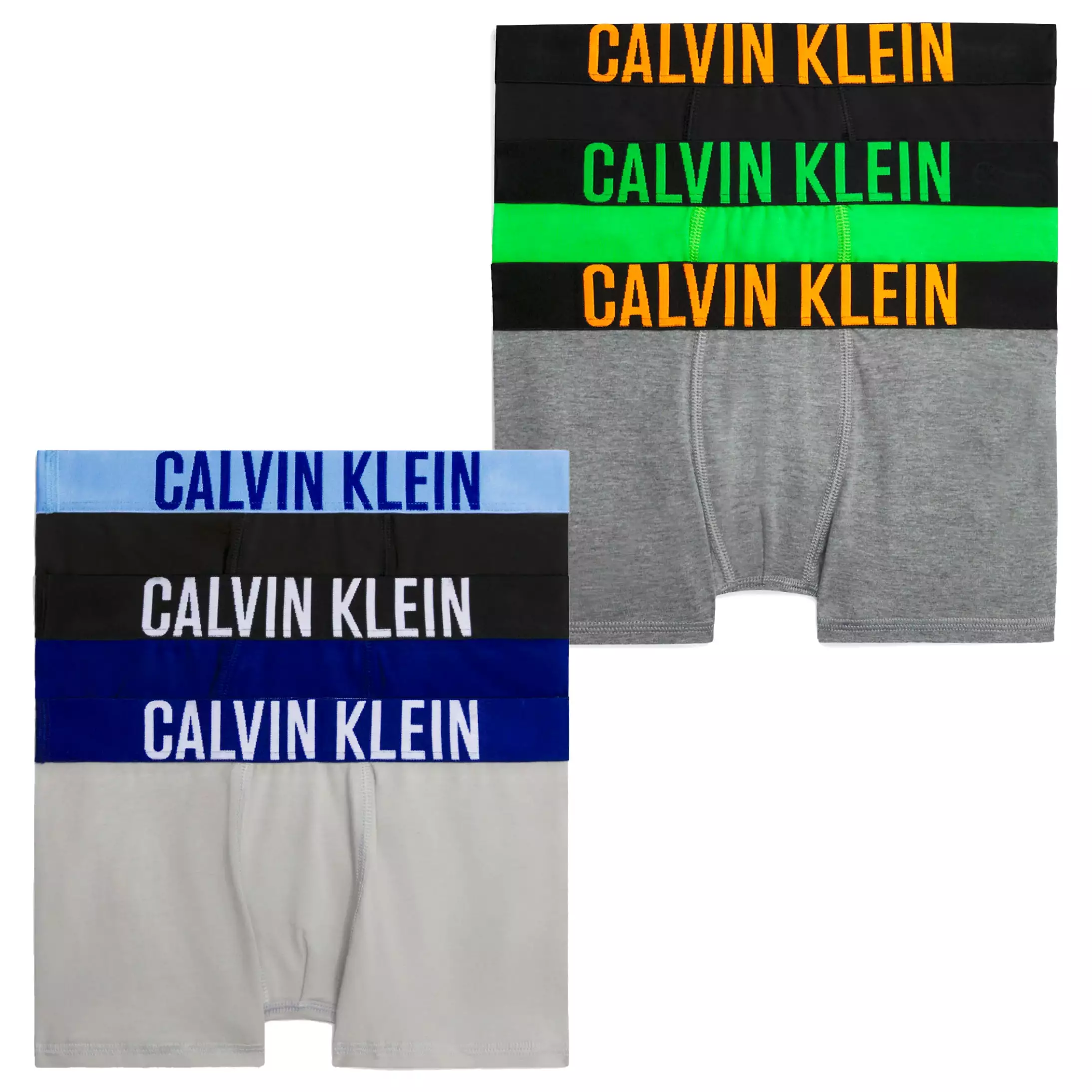 Calvin Klein Boys 'Intense Power' Boxer Trunks - 3-Pack