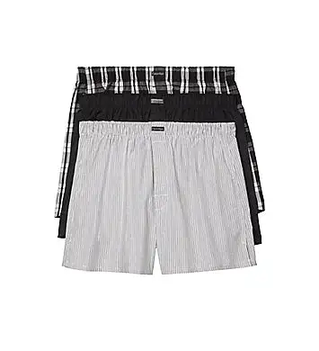 Calvin Klein Classic Cotton Woven Boxer - 3 Pack