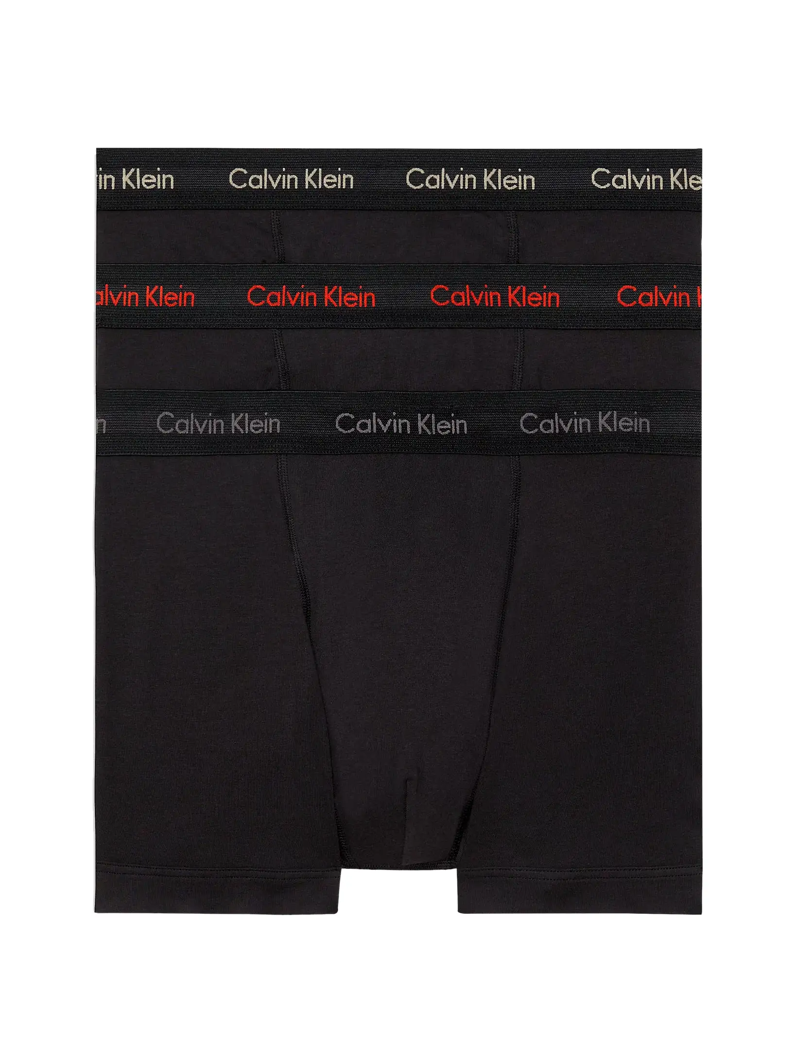 Calvin Klein Mens Classic Stretch Boxer Shorts/ Trunks (3-Pack)