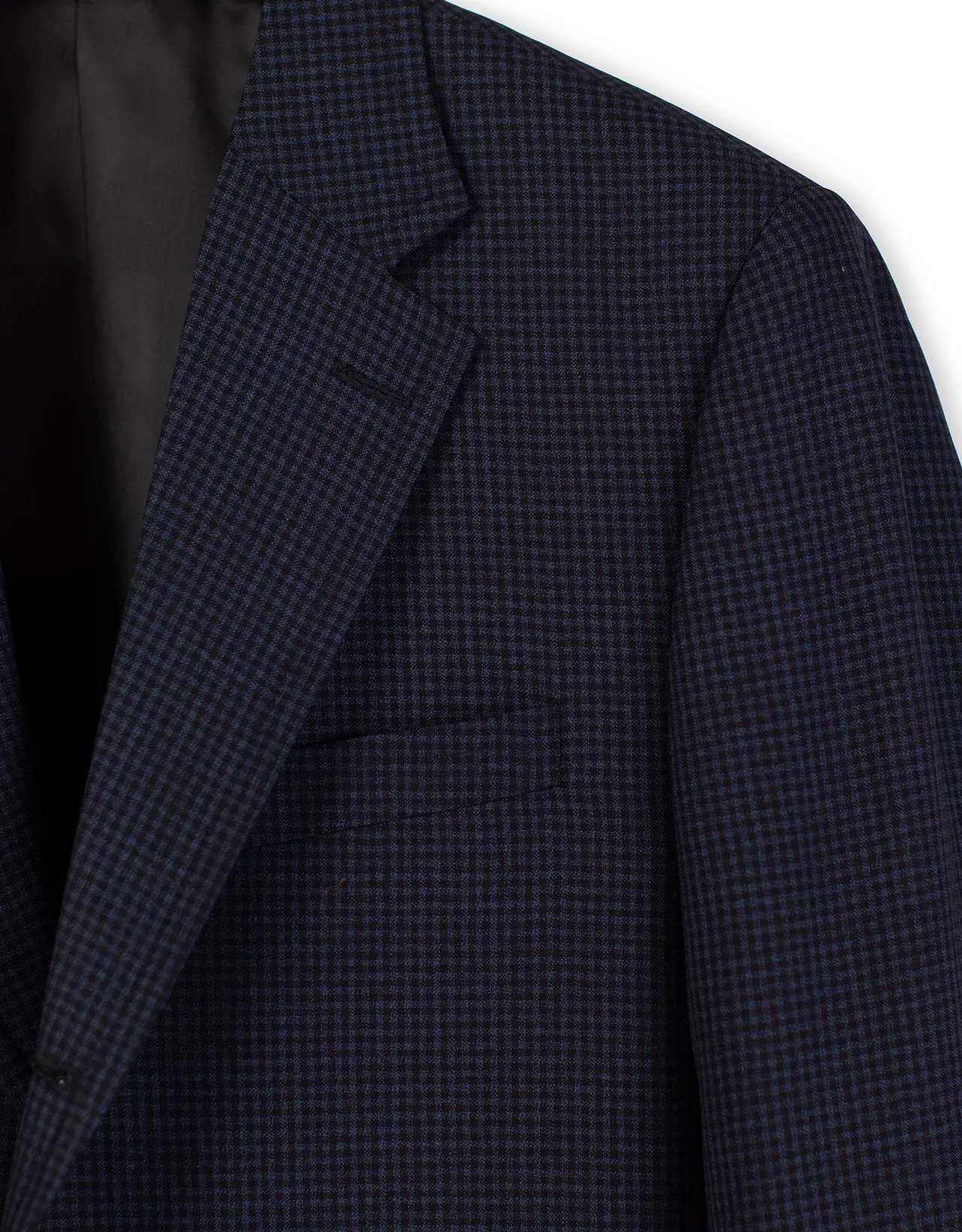 DARK BLUE MINI CHECK SPORT COAT