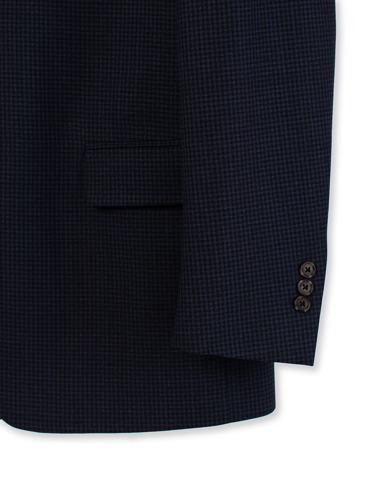 DARK BLUE MINI CHECK SPORT COAT