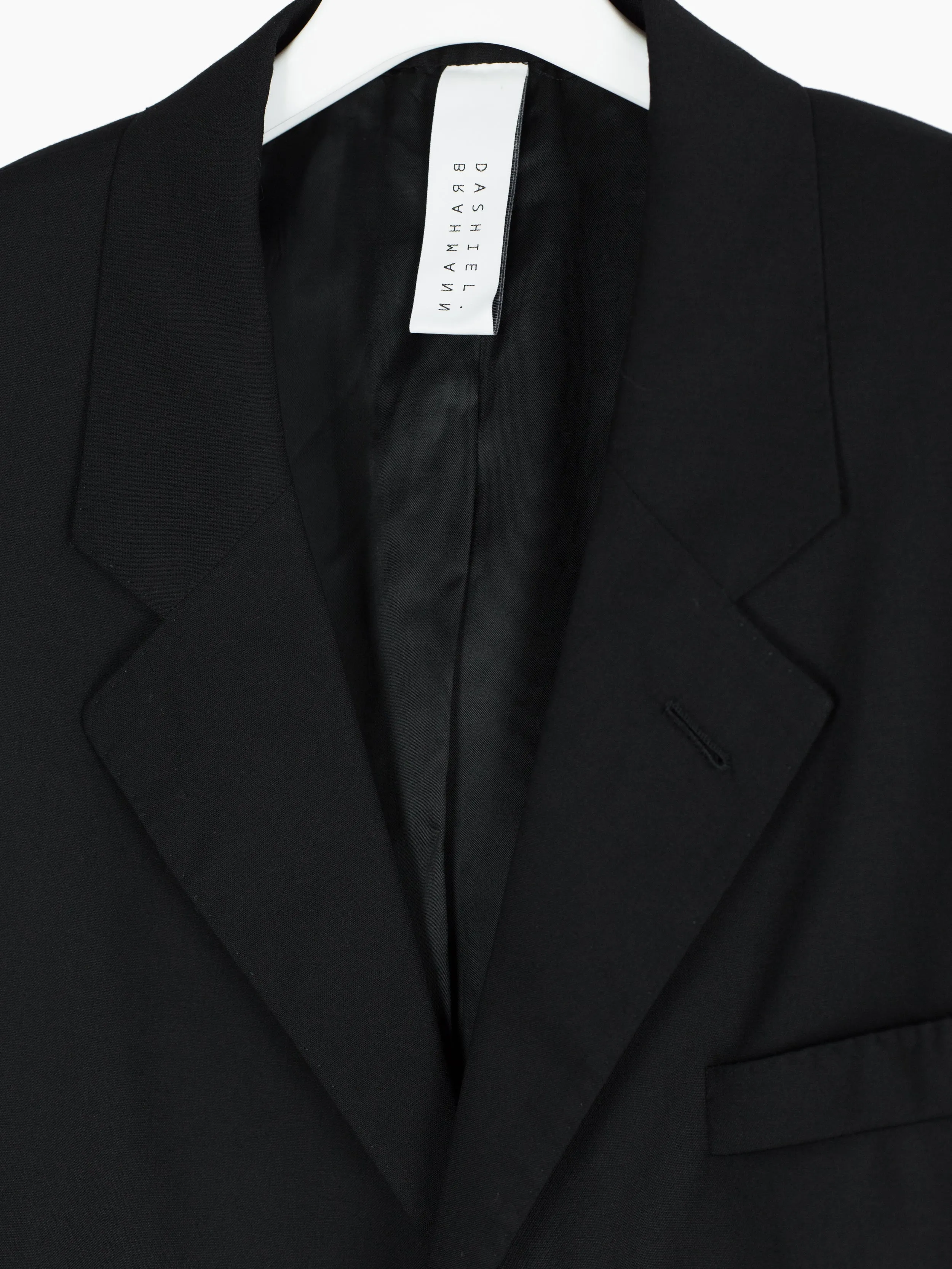 Dashiel Brahmann Hand-Tailored Boxy Suit Jacket