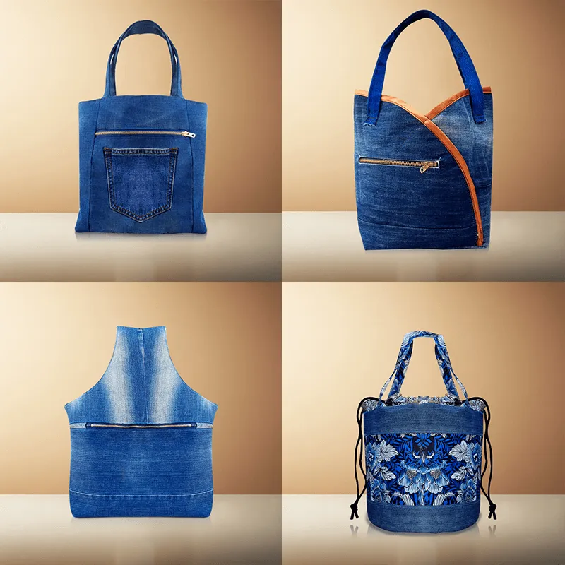 Denim Bag Pattern Pack