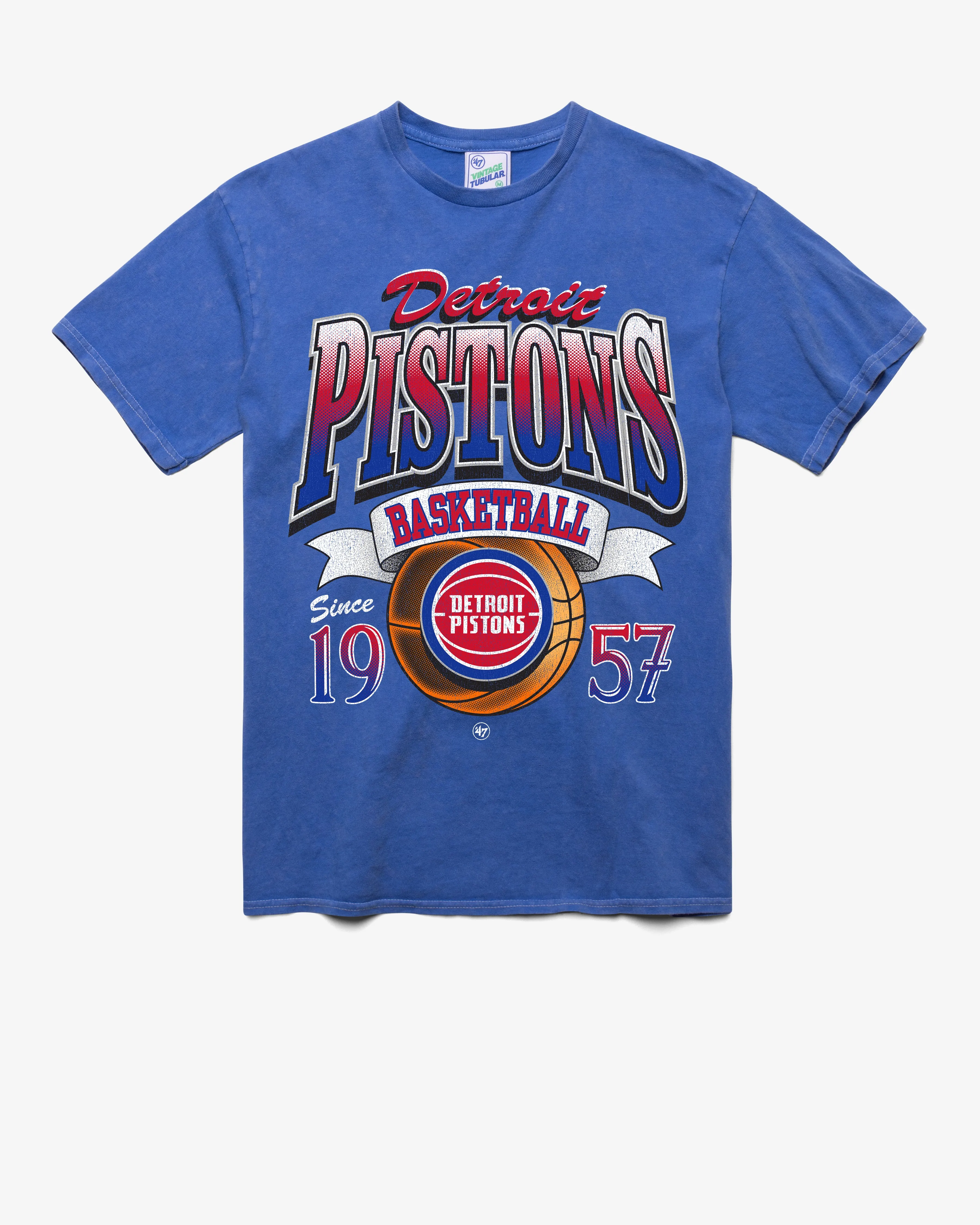 DETROIT PISTONS LOCKER '47 TUBULAR TEE