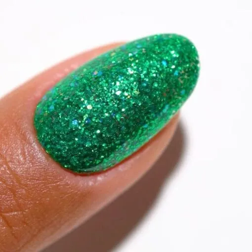 DND Matching Pair - Super Glitter Collection - 908 Green Aura