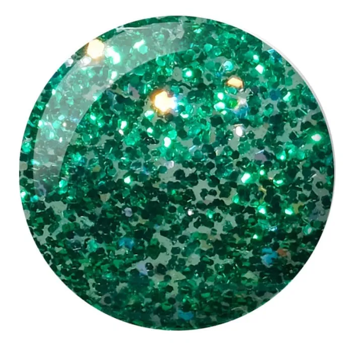 DND Matching Pair - Super Glitter Collection - 908 Green Aura