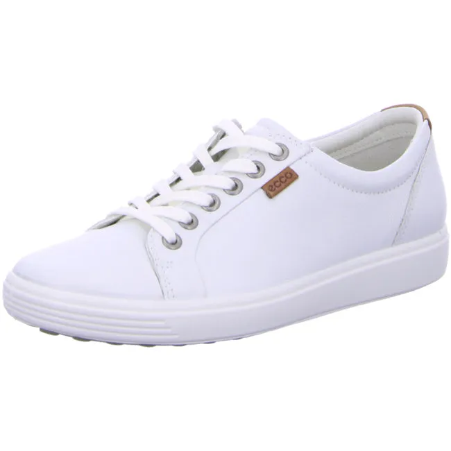 Ecco comfortable lace-up shoes for women White