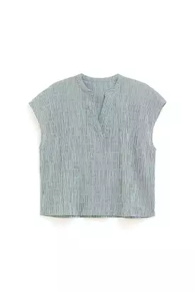 Elk The Label - Bekk Top - Choc Mint Stripe