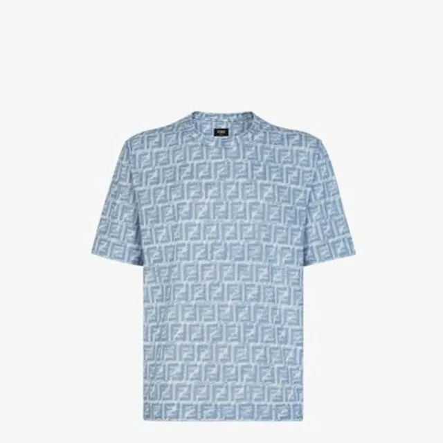 FENDI  |Monogram Unisex Cotton Short Sleeves Logo Luxury T-Shirts