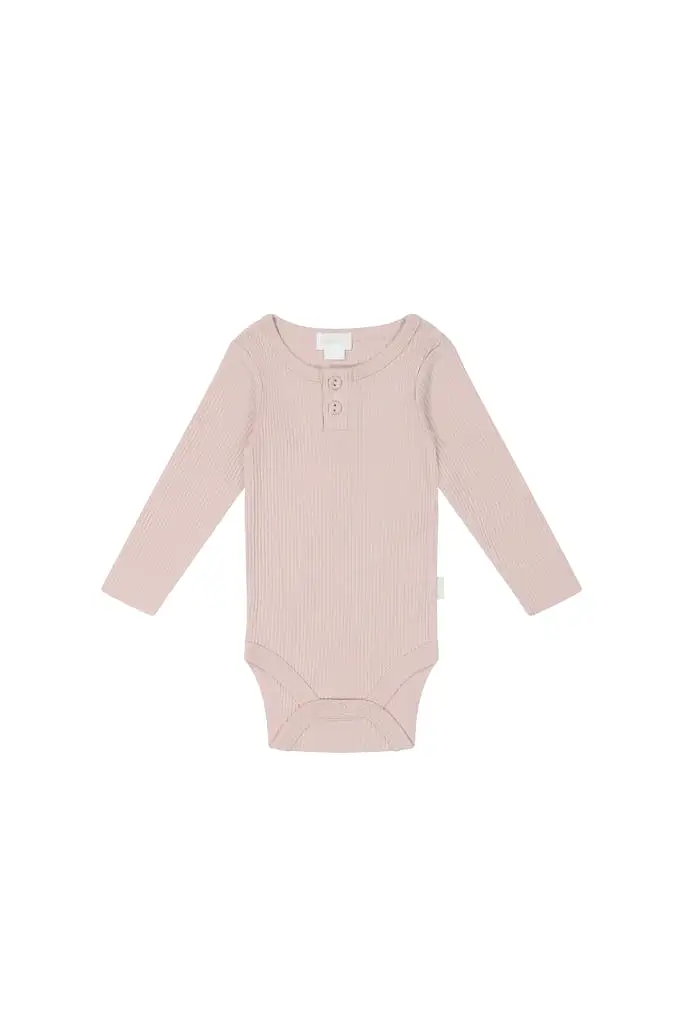 Jamie Kay - Modal Long Sleeve Bodysuit - 0-3m - Rosie