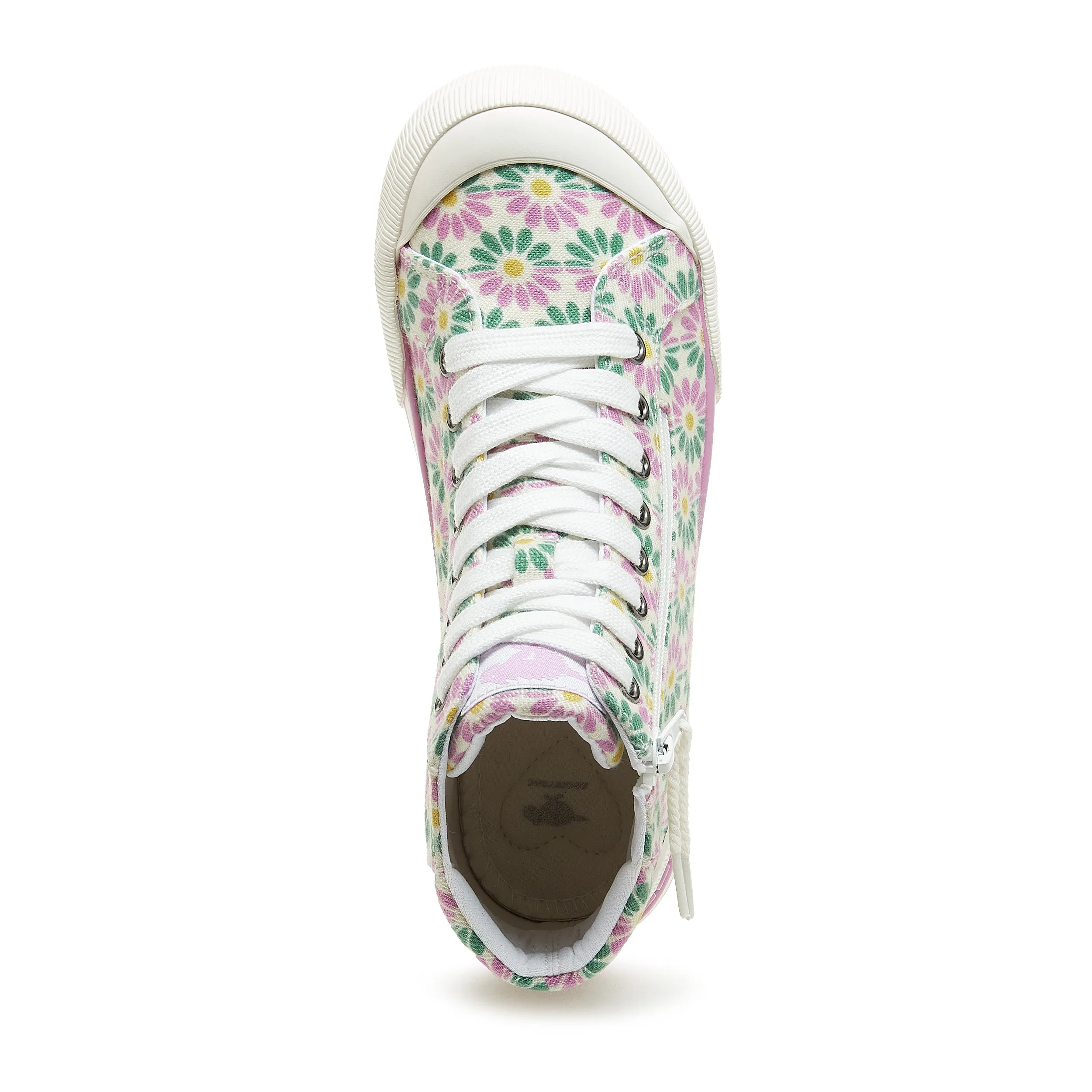 Jazzin Pastel Floral High Top Sneaker