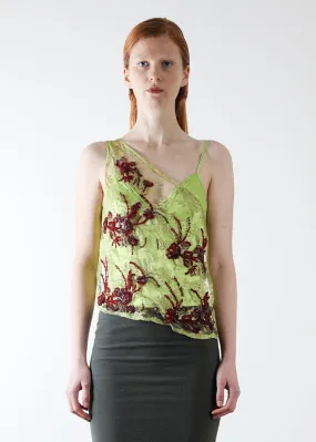 Jean Paul Gaultier Embroidered Lace top