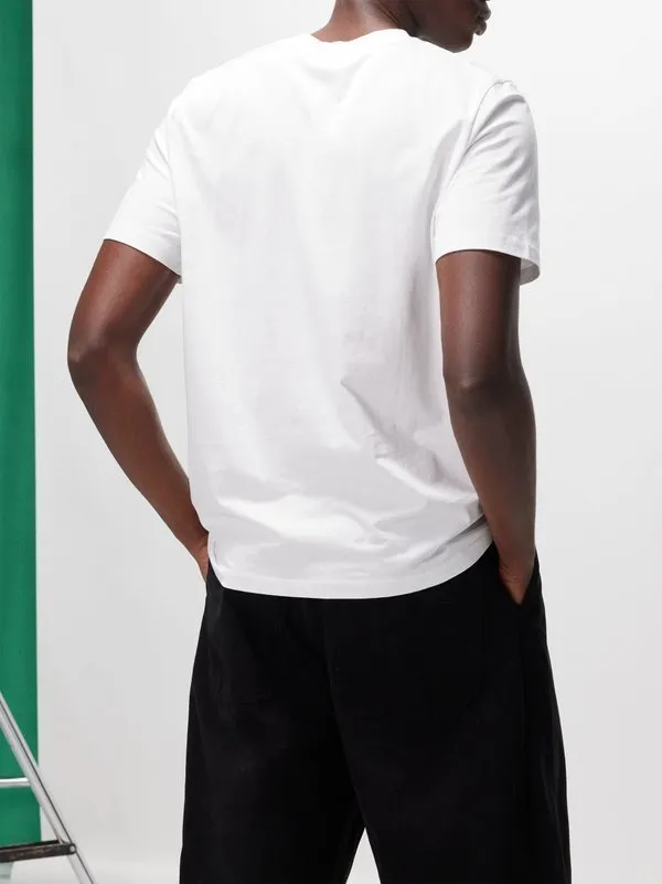 Jil Sander  |Crew Neck Street Style Cotton Short Sleeves Designers