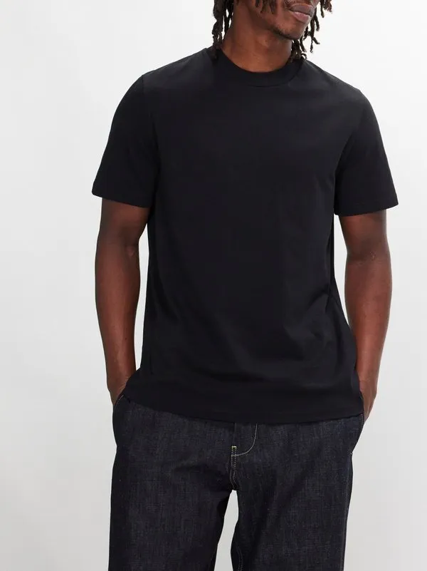 Jil Sander  |Crew Neck Street Style Cotton Short Sleeves Designers