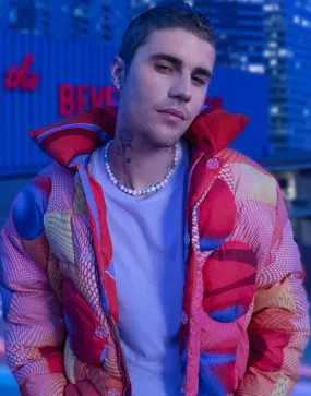 Justin Bieber Our World 2021 Puffer Jacket | Justin Bieber Our World Attire