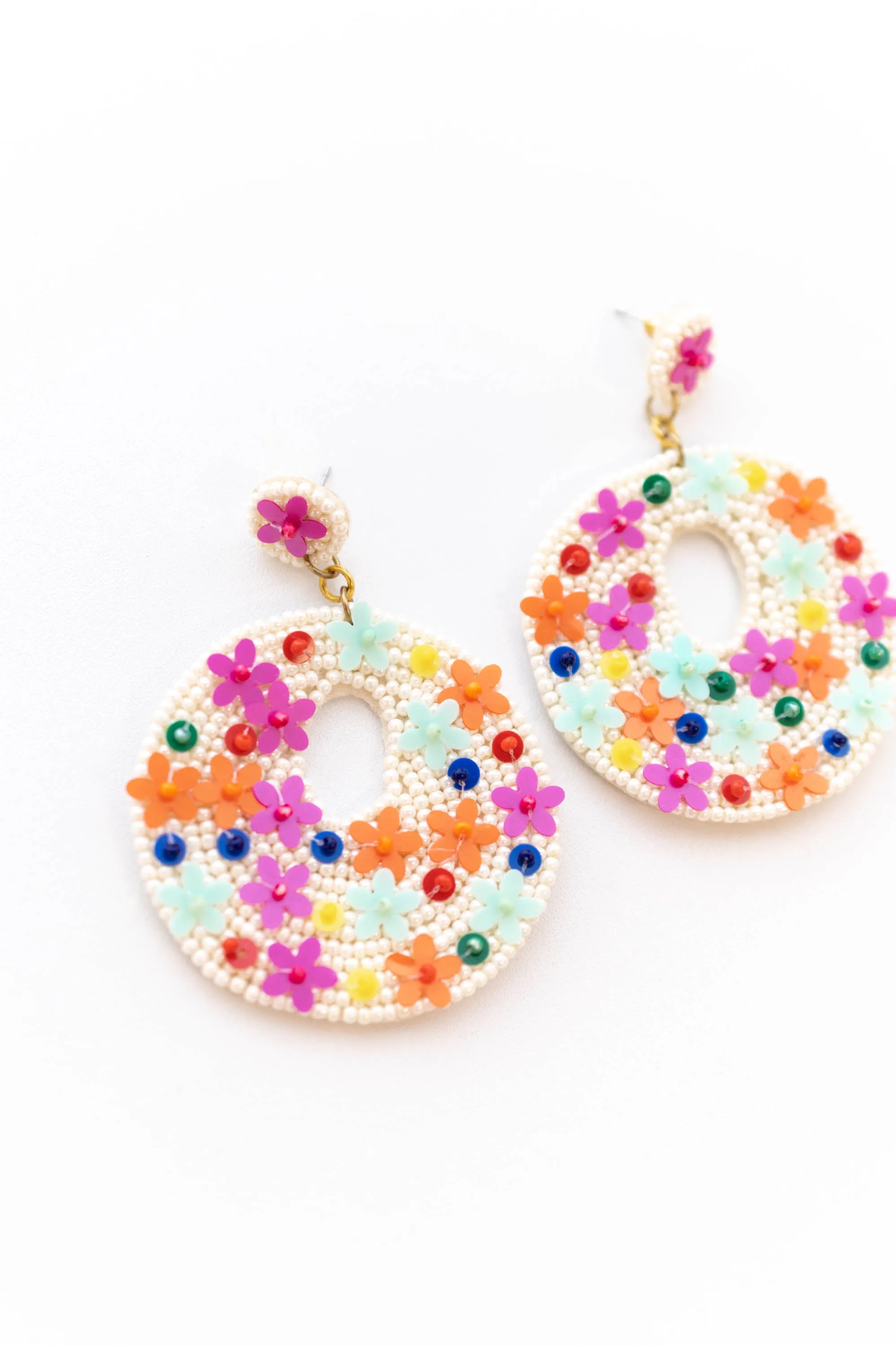 Love Me Love Me Not Earrings, Multi