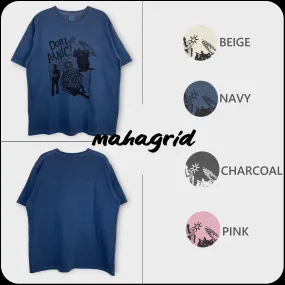 mahagrid  |Unisex Street Style Cotton Logo T-Shirts