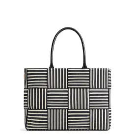 Medium Arco Tote Hickory Denim, Stripe