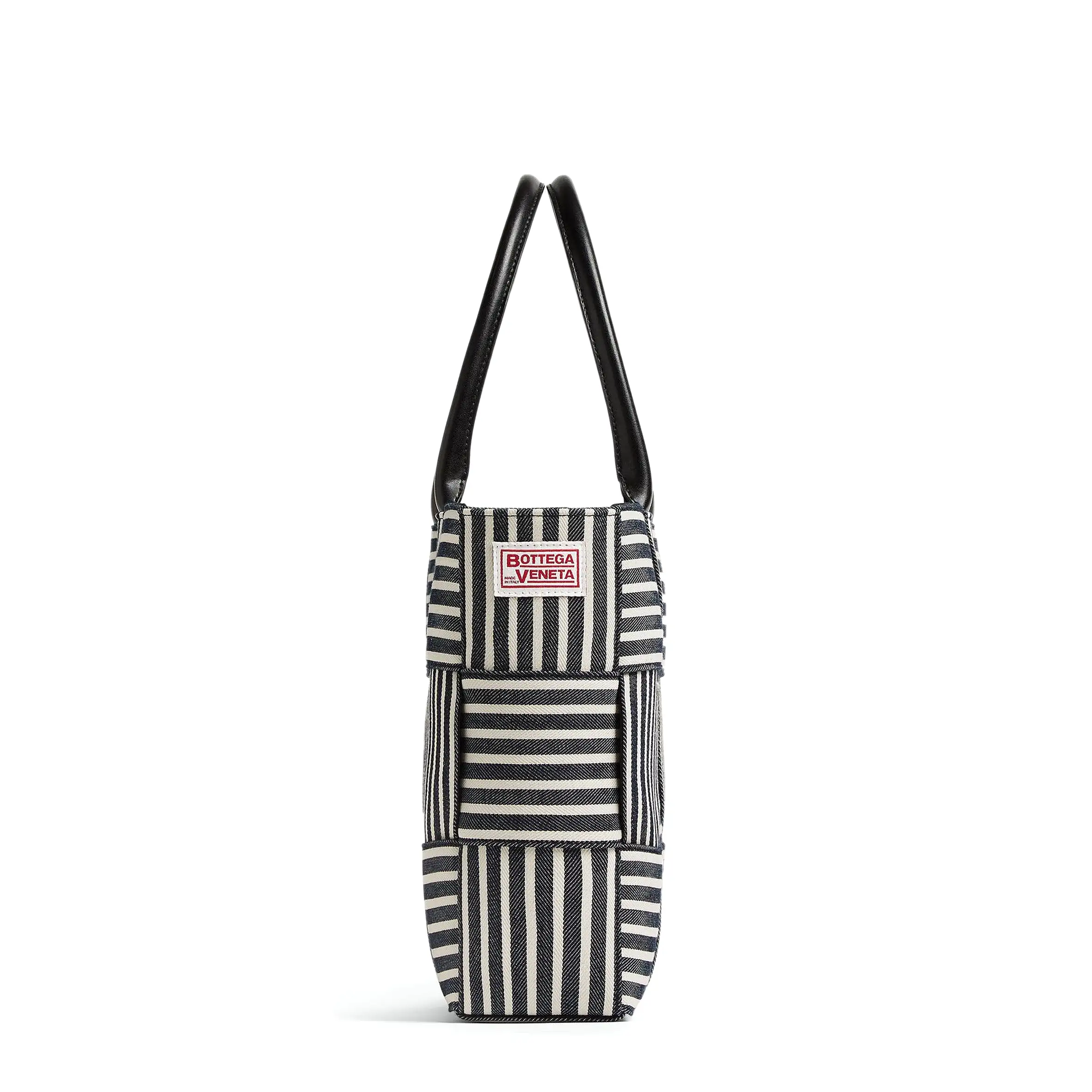 Medium Arco Tote Hickory Denim, Stripe