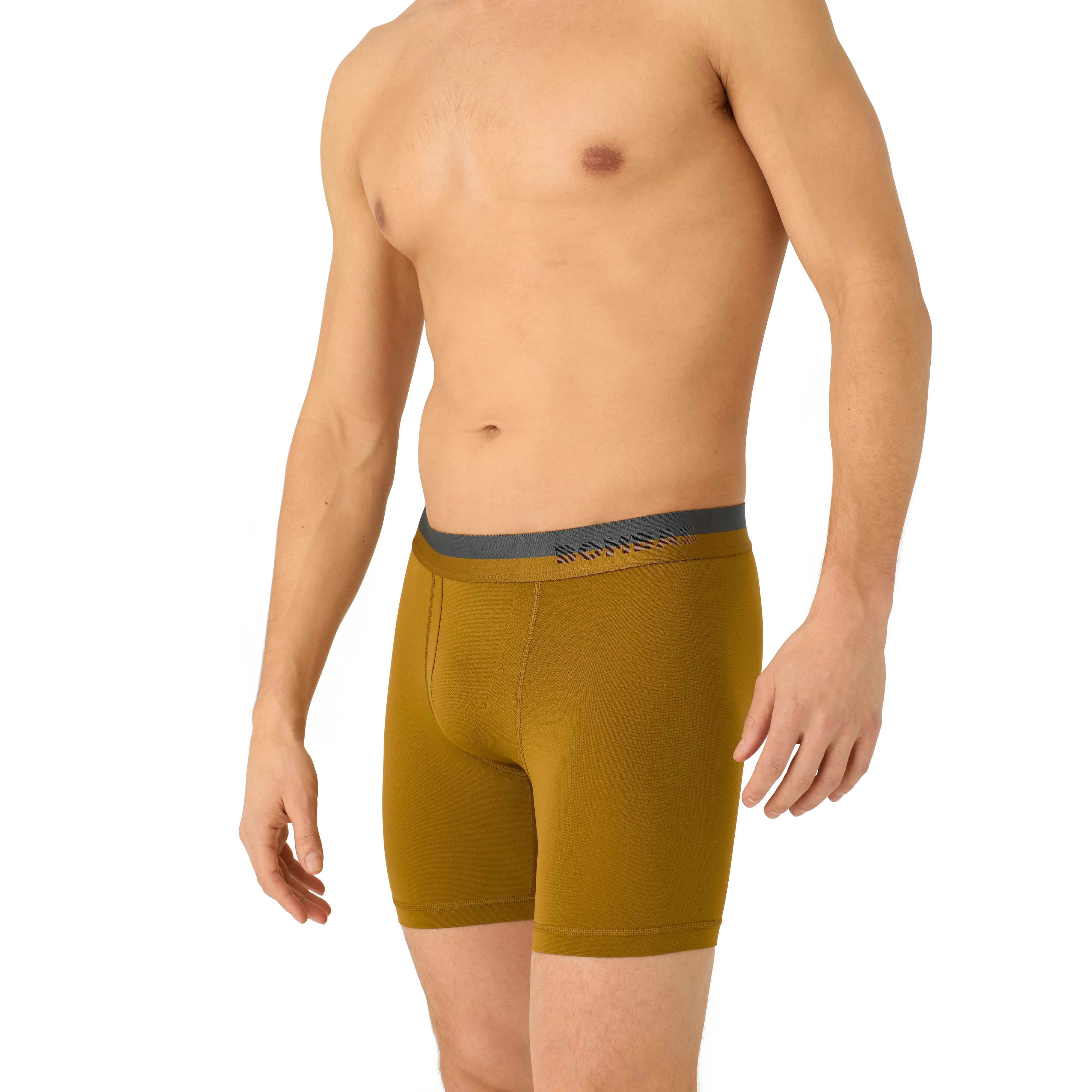 Men's Active Flyless Boxer Brief