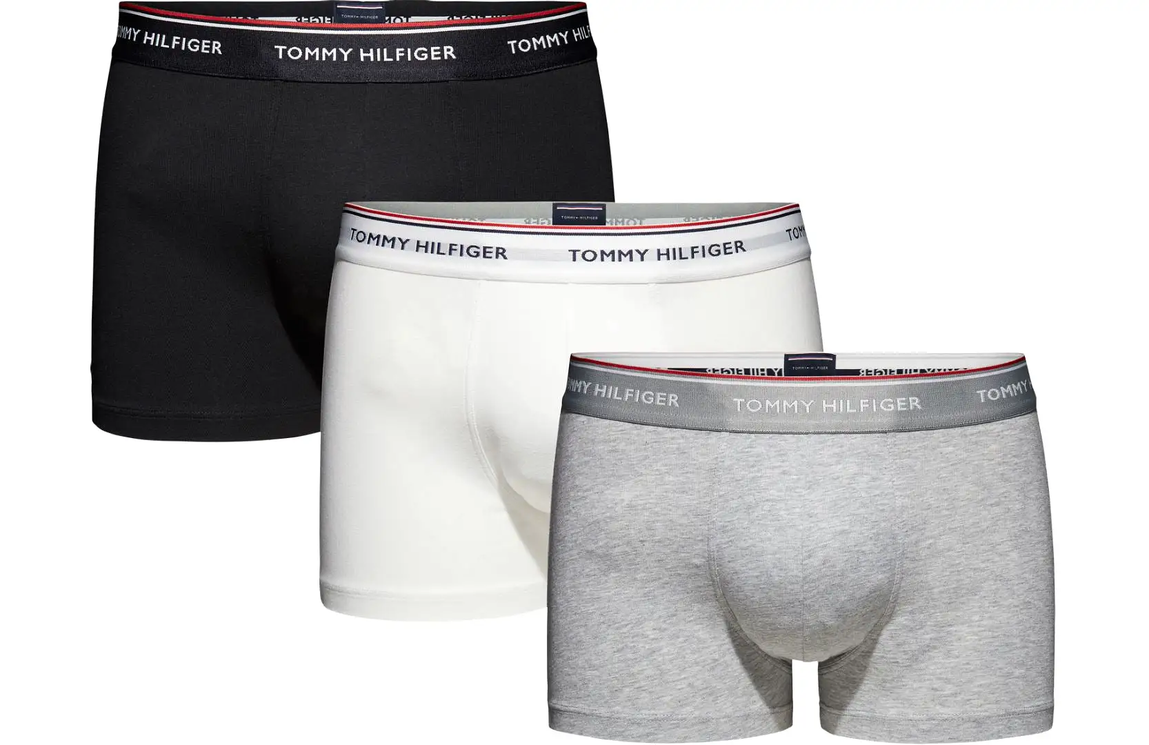 Mens Boxer Shorts/ Trunks by Tommy Hilfiger - Premium Essentials (3 Pack)