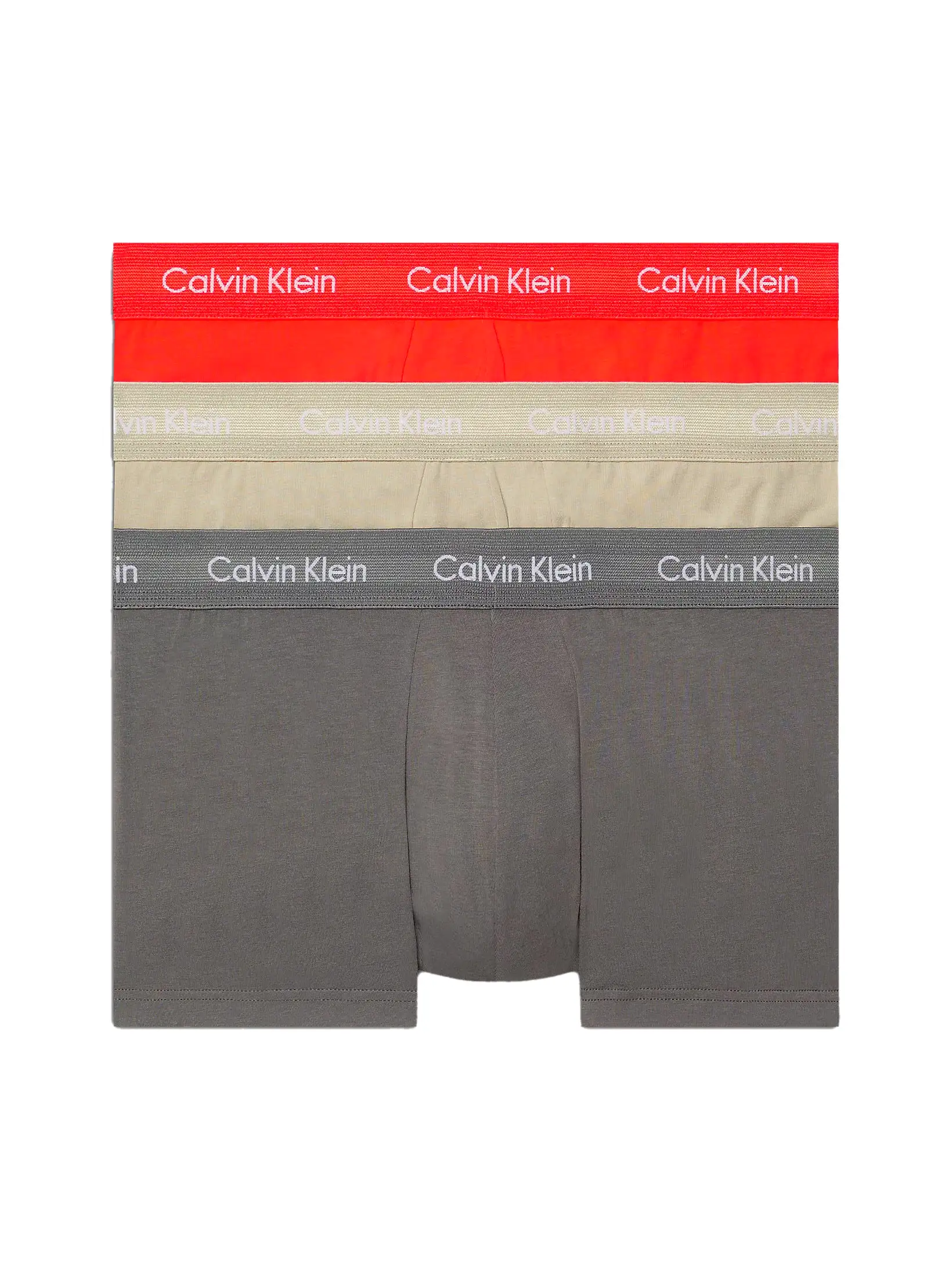 Mens Calvin Klein Boxer Shorts Low Rise Trunks 3 Pack