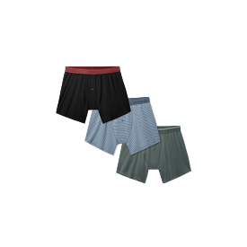 Men's Cotton Modal Blend Boxer 3-Pack