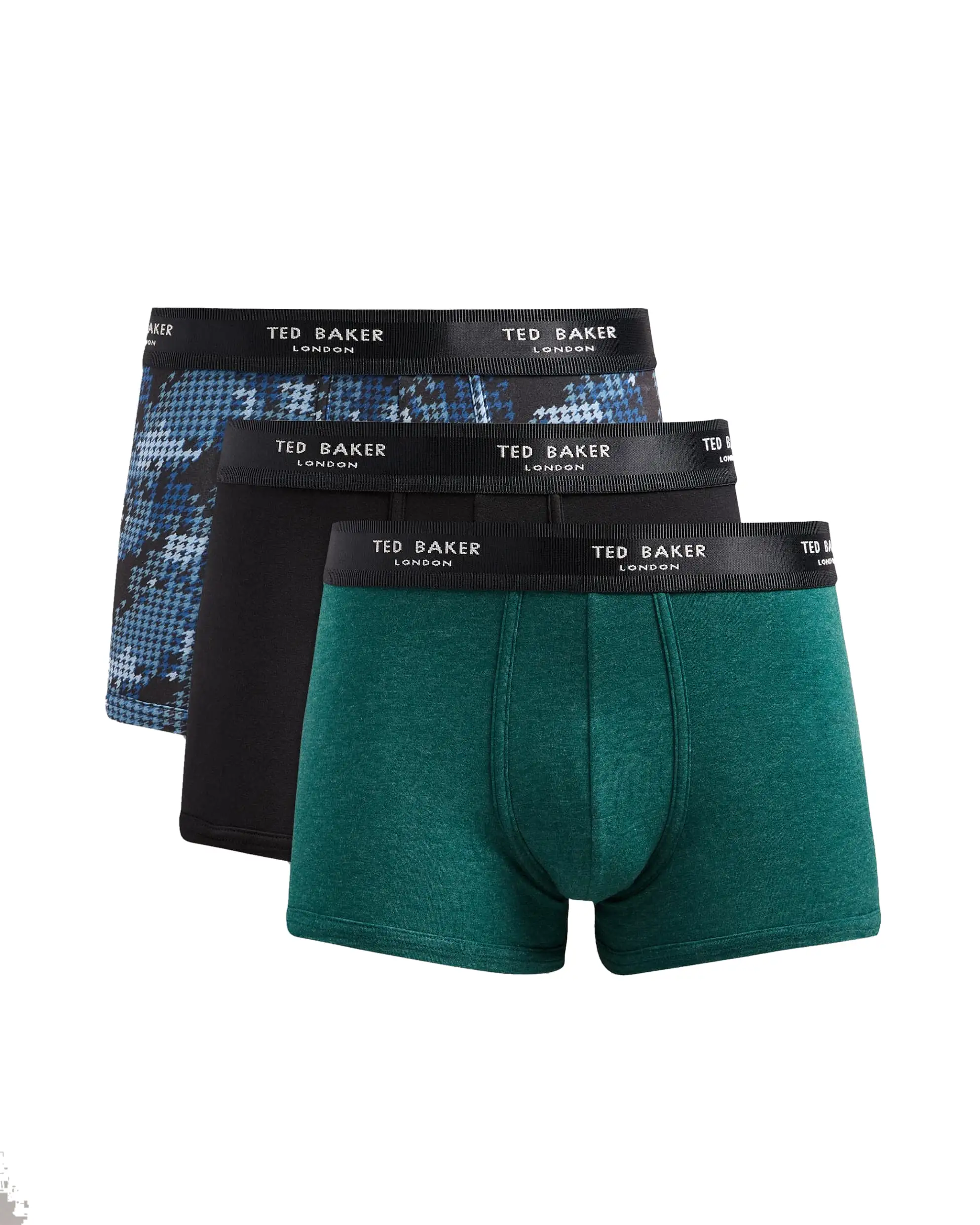 Mens Ted Baker Fashion Boxer Trunks (3-Pack)