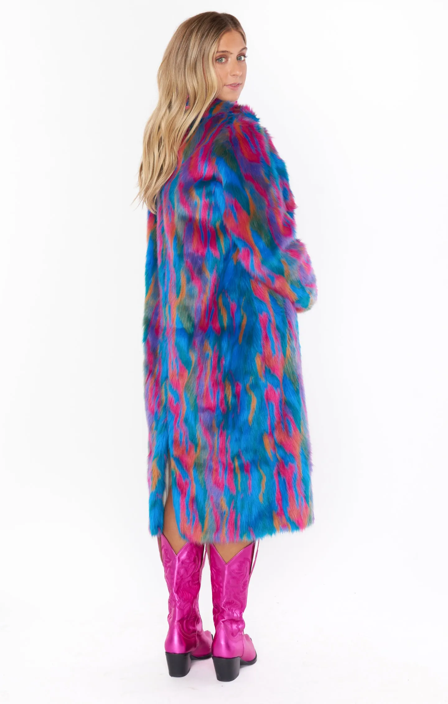 Miss Tiffy Fur Jacket ~ Galaxy Faux Fur