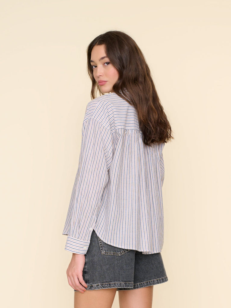 Mocha Stripe Jones Top