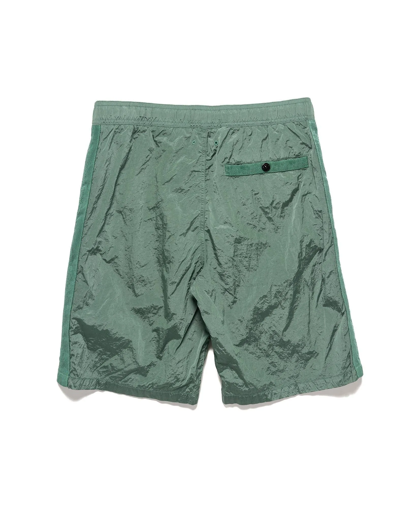 Nylon Metal in Econyl Regenerated Nylon Regular Fit Swim Trunks Light Green