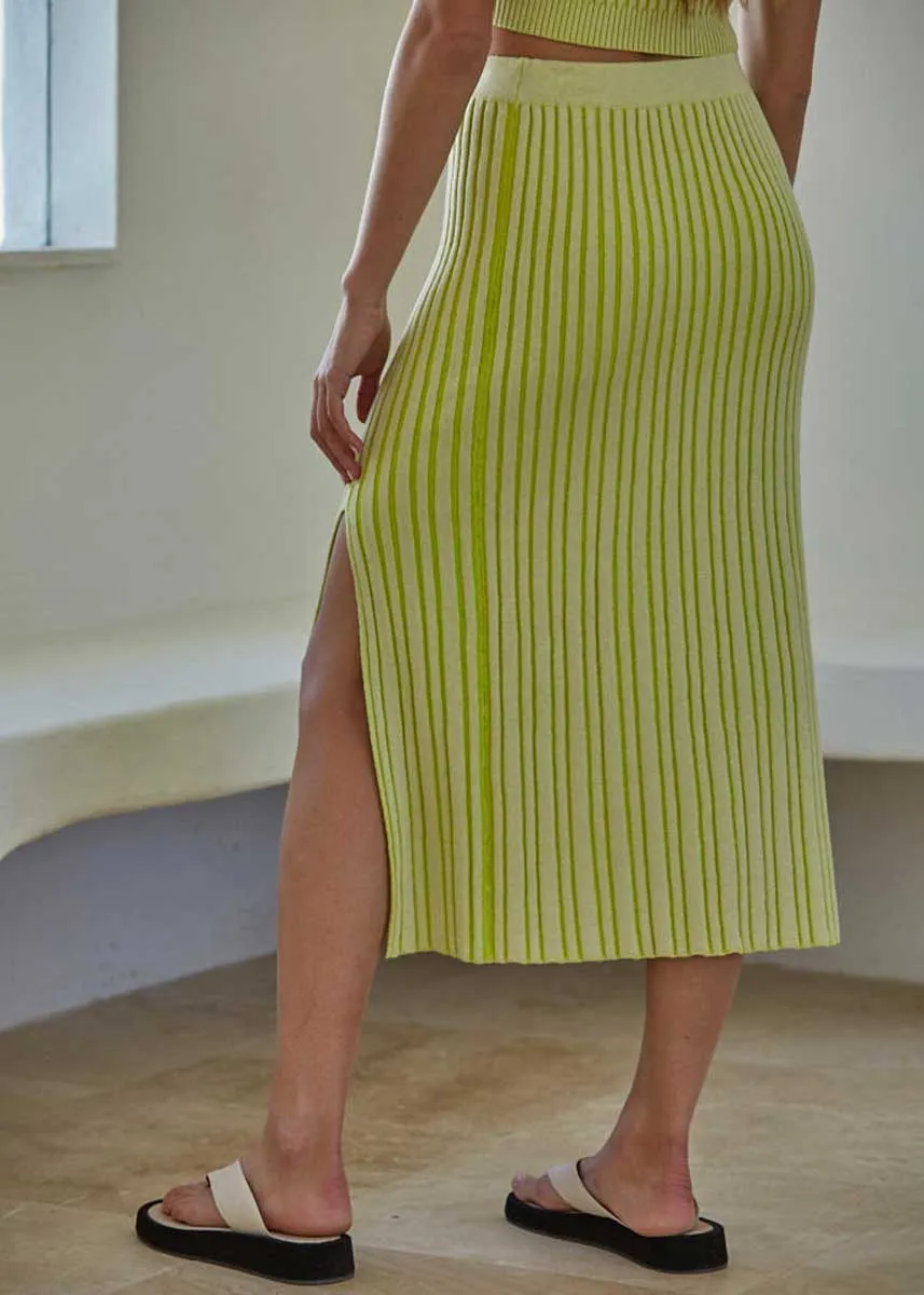 One & Only Skirt - Lime