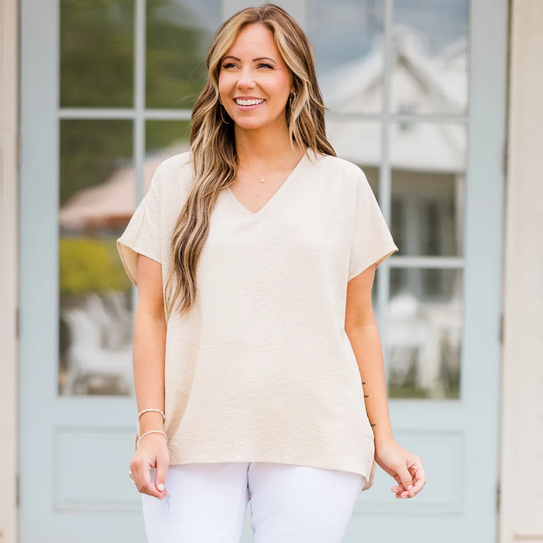 Our Oasis Top, Taupe