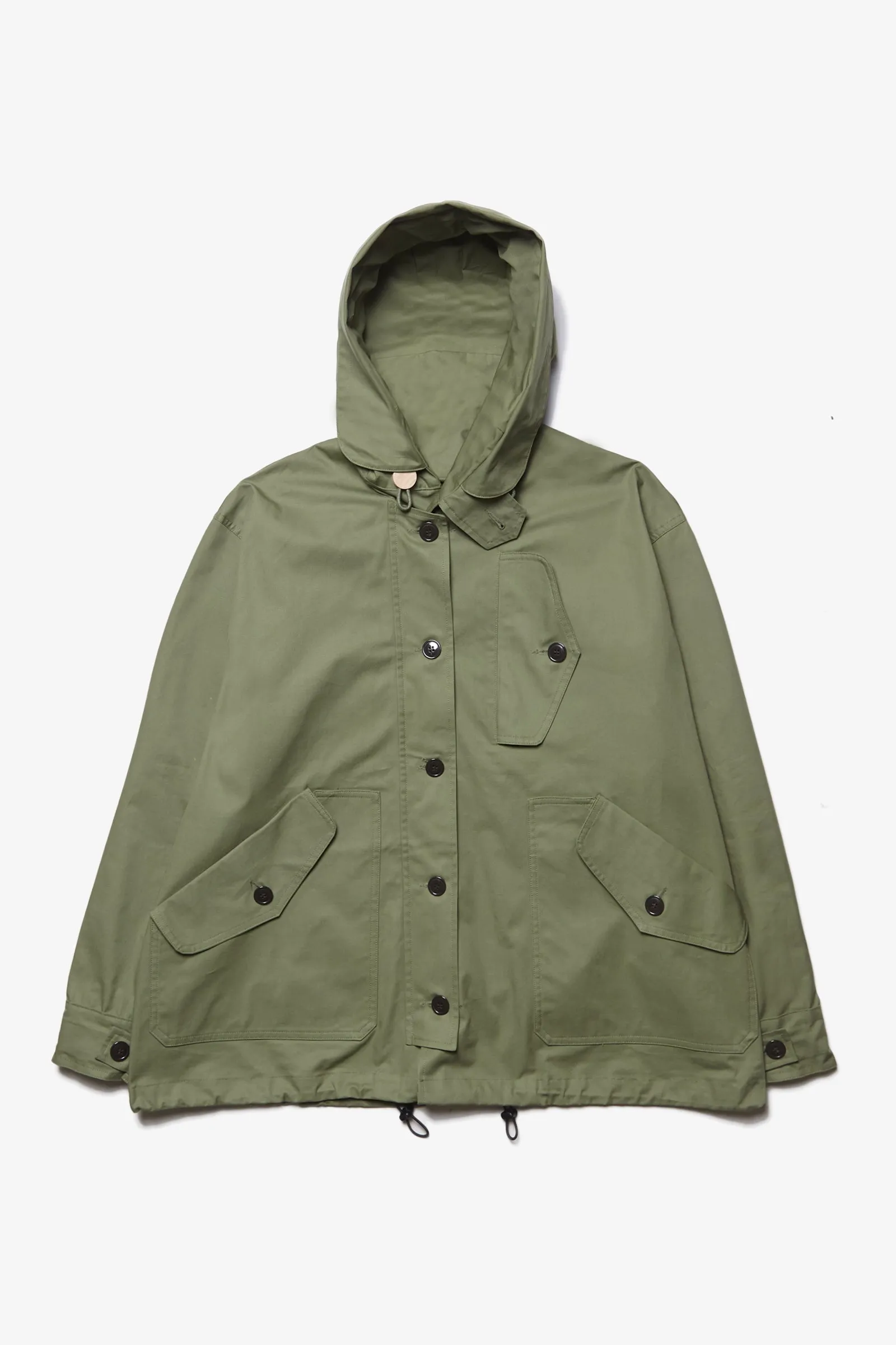 Outstanding & Co. - RAF Short Hooded Parka - Olive