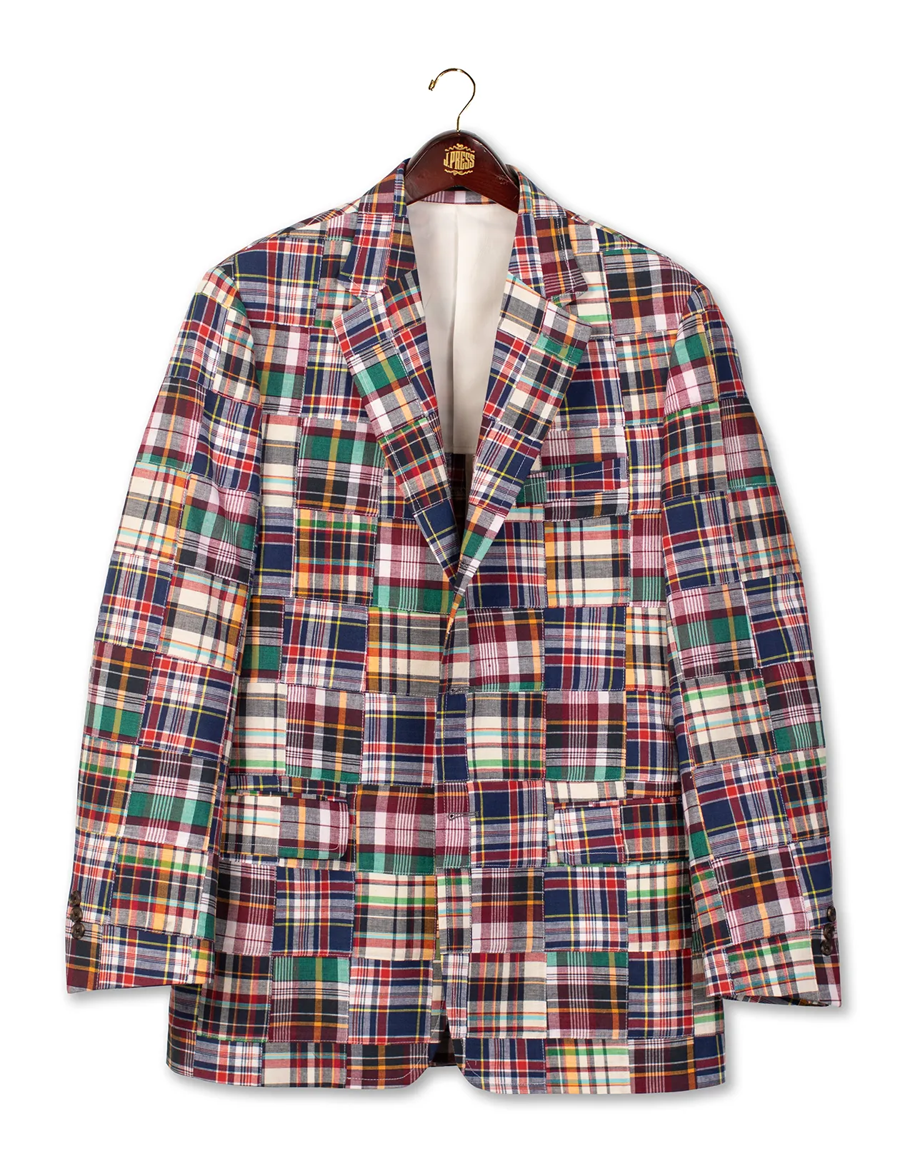 PATCH MADRAS SPORT COAT