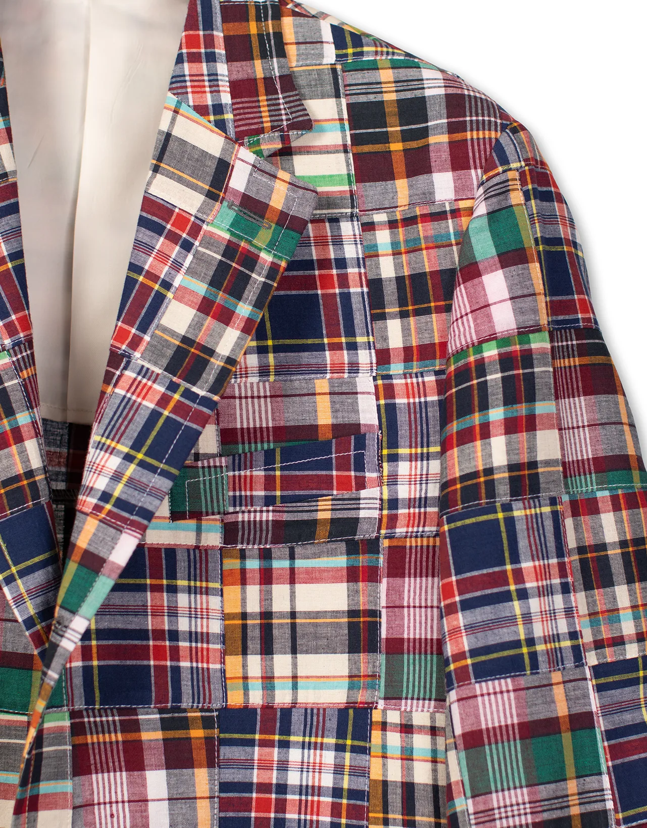 PATCH MADRAS SPORT COAT