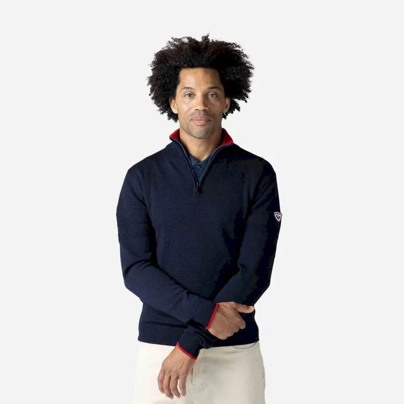 Rossignol  Stripe 1/2 Zip Knit - Pullover in lana merino - Uomo